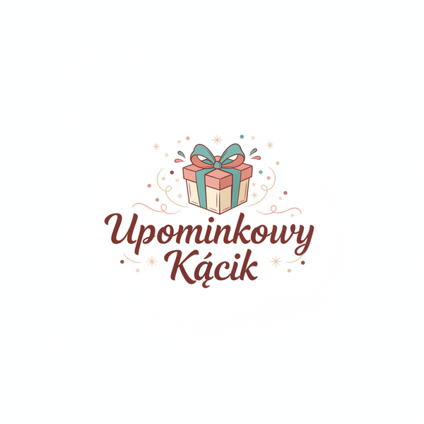 Logo Upominkowy Kącik z białym tłem